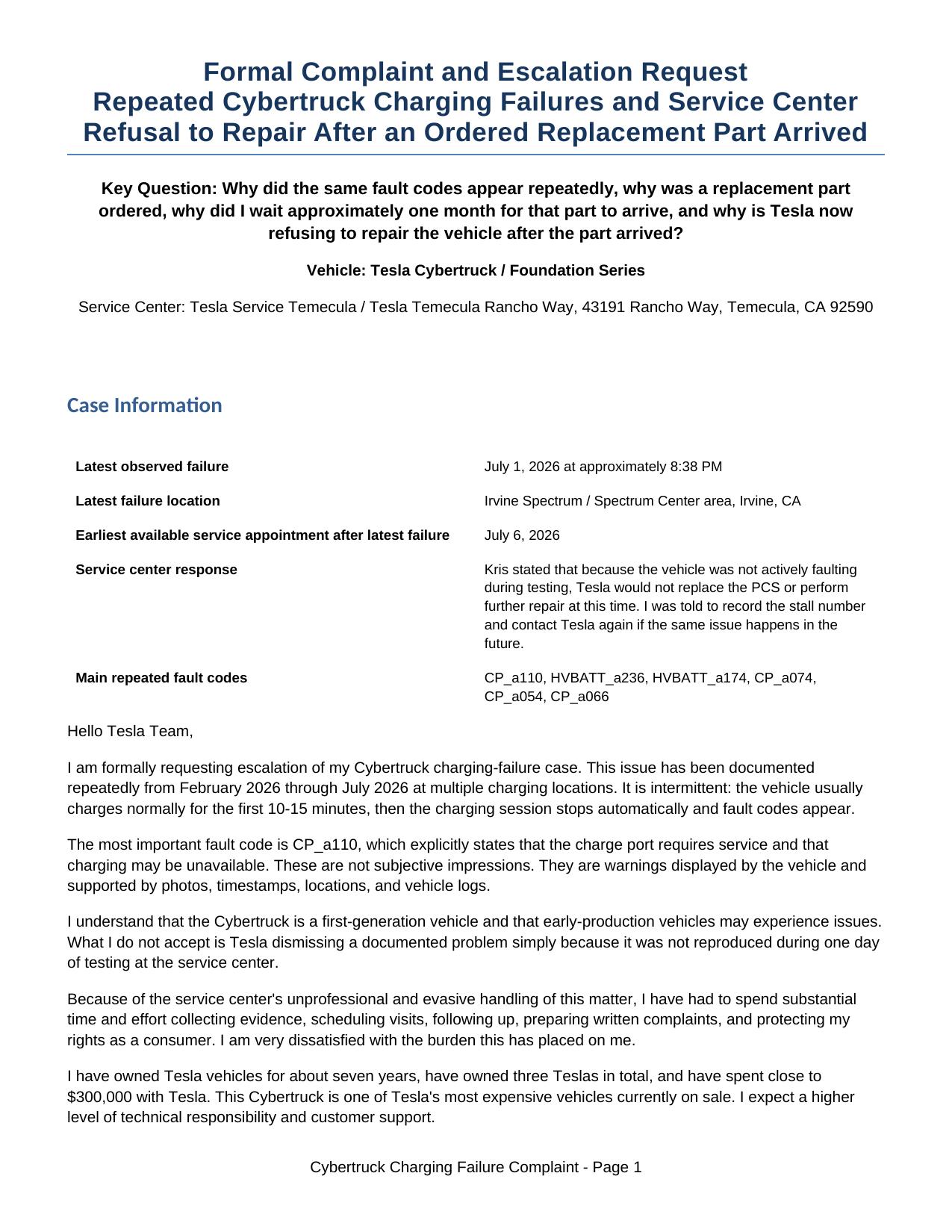 First page preview of the complaint PDF
